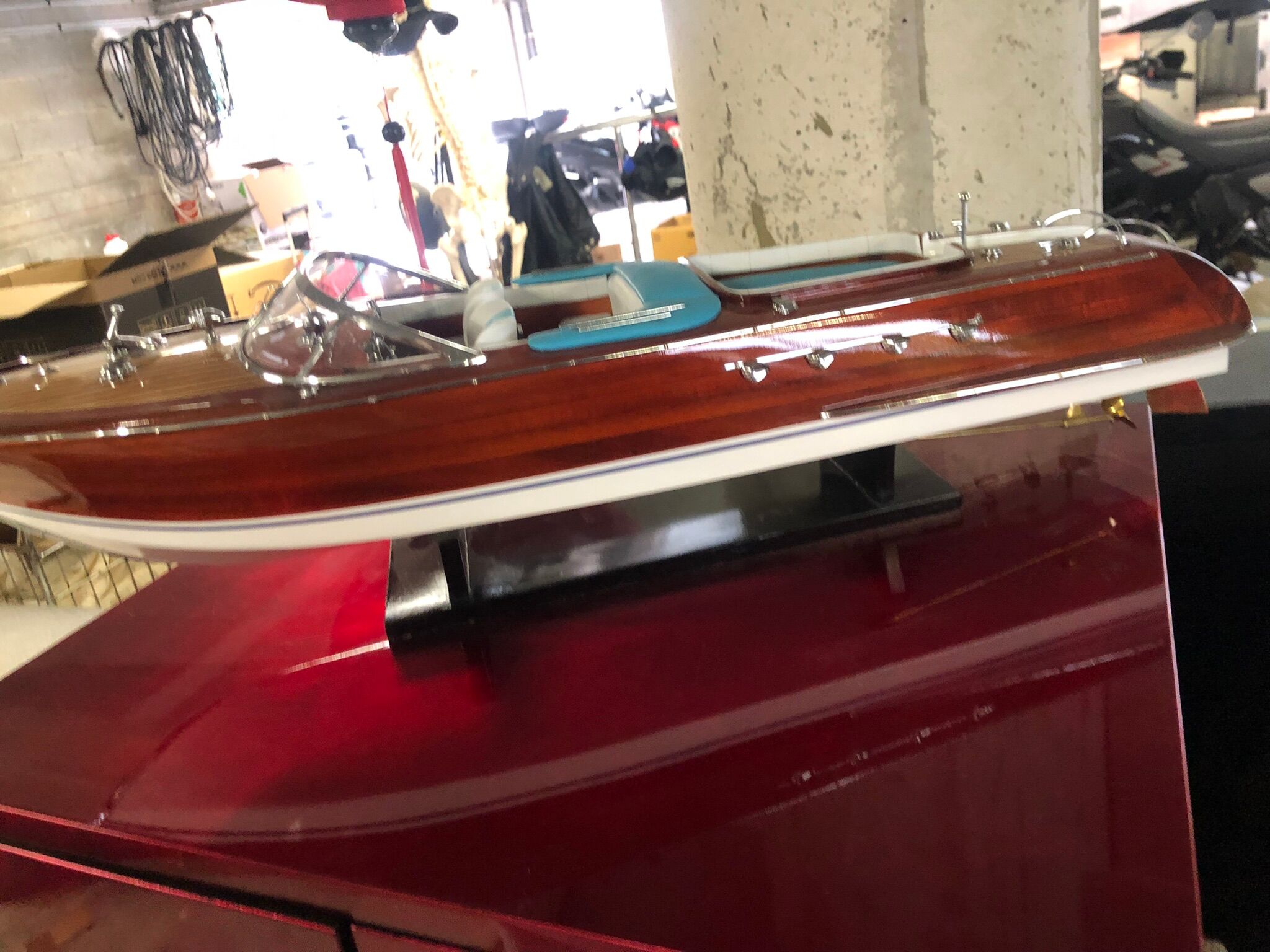 Model boat Riva aquarama