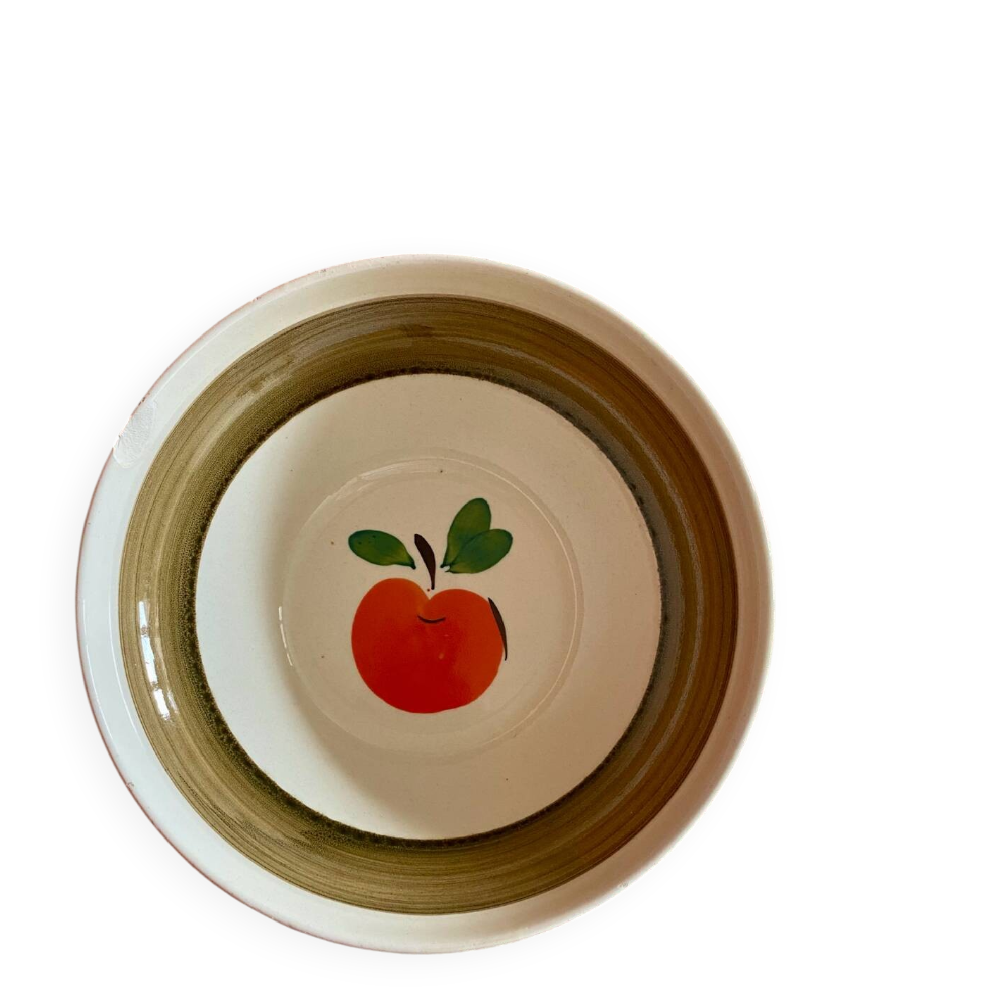 Italian ceramic salad bowl