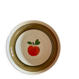 Italian ceramic salad bowl