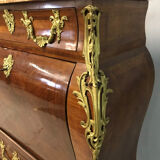 Secrétaire galbé de style Louis XV