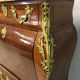 Curved secretary in Louis XV style