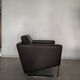 Fauteuil en cuir piétement metal
