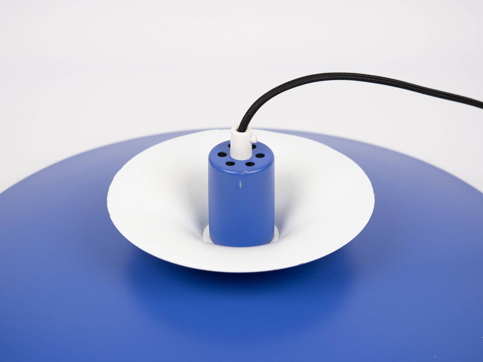 Danish vintage pendant lamp Donau by Kurt Wiborg, Jeka, 1980s