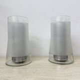 Vintage IKEA 80s table lamp B9919 – hand made frosted glass with diffuser