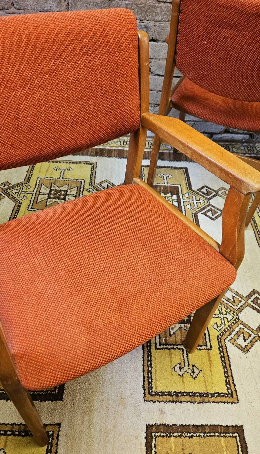 Set de 4 fauteuils casala 1970 vintage