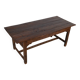 Antique Oak 19th Century French Rustic Farmhouse Dining Table