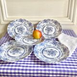 Dessert plates Honorine Arcopal 1980
