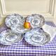 Dessert plates Honorine Arcopal 1980