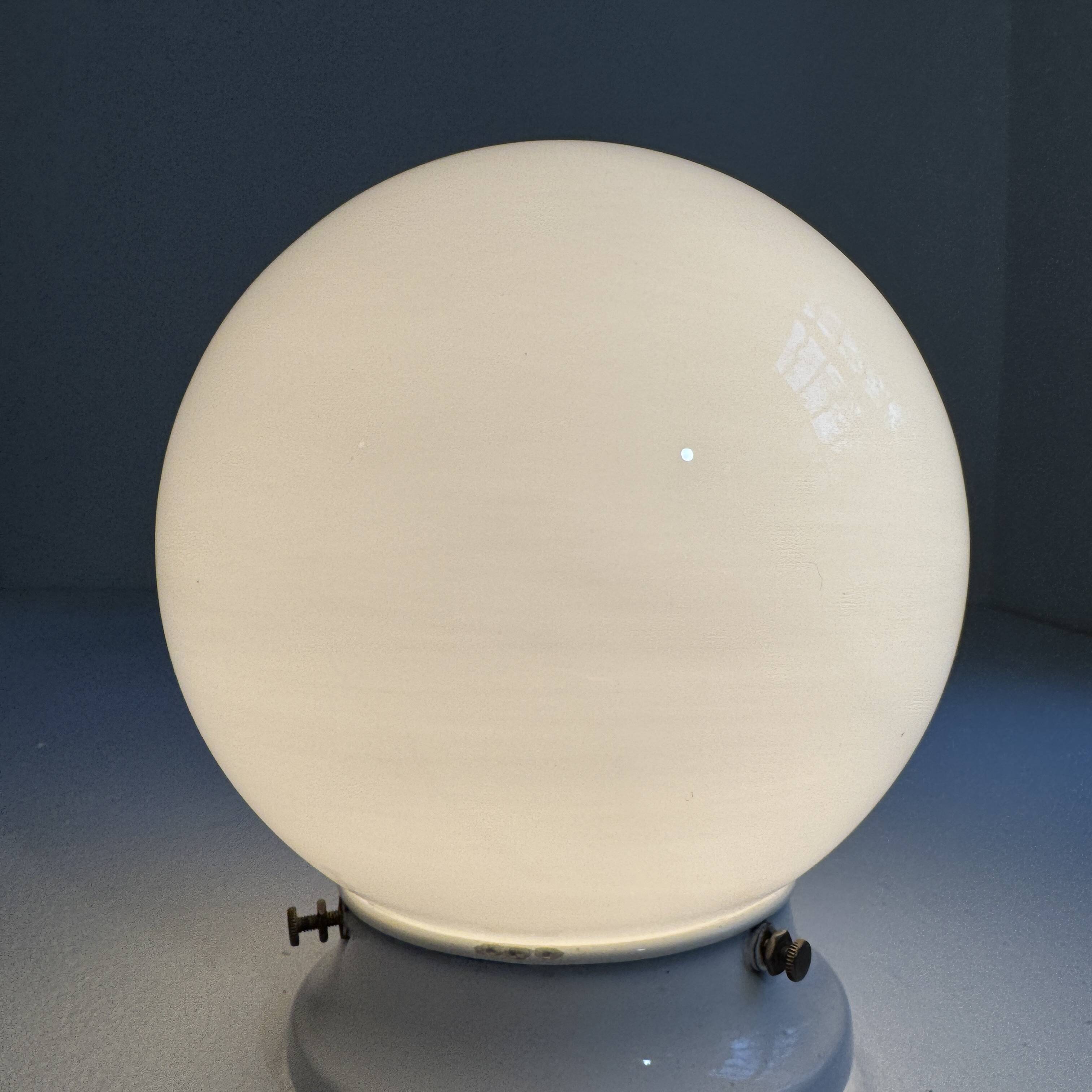Vintage opaline wall light or ceiling light