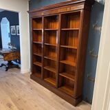 Antique open bookcase
