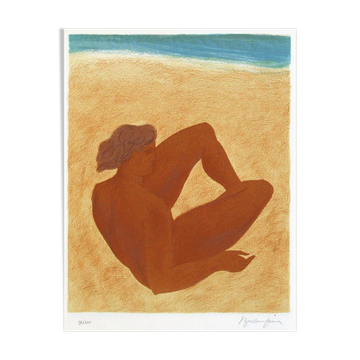 Nu III 1990 lithograph