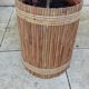 vintage rattan planter from the 50s