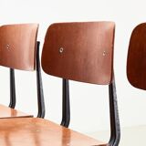 Friso Kramer Set of 4 Result chairs for Ahrend de Cirkel 1958