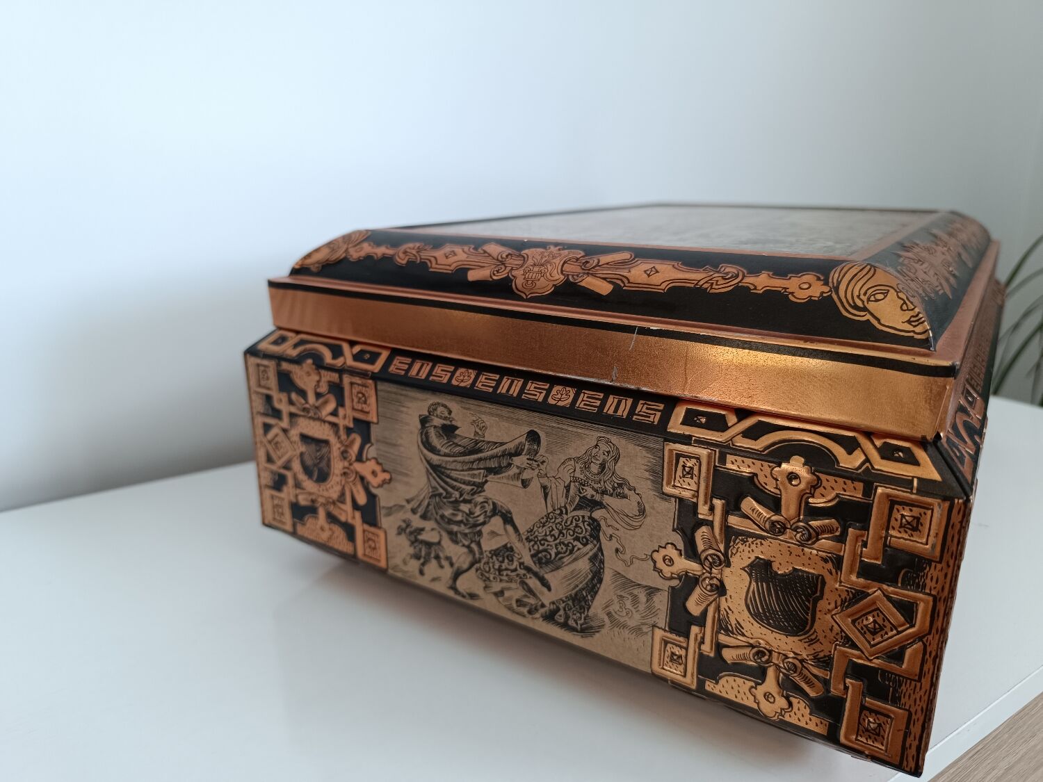 Metal box Lebkuchenfabrik Otto Schmidt Nüremberg