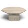 Italian design travertine coffee table from the 1980s.