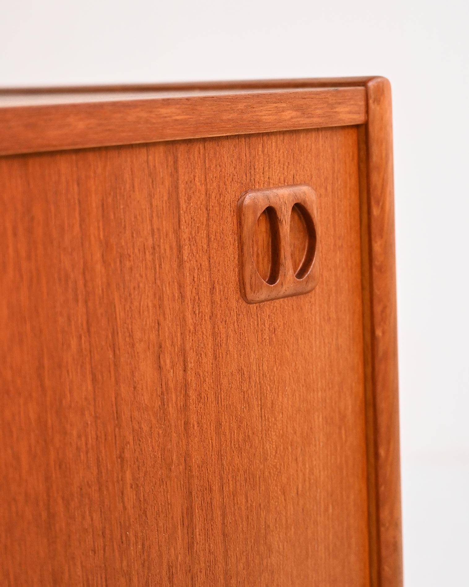 Scandinavian “Korsör” teak sideboard from the 1960s