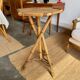 Vintage bamboo side table – Riviera spirit