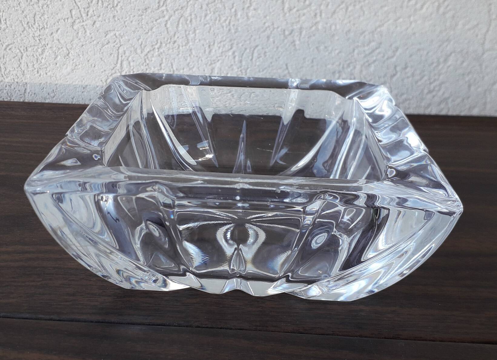 Cendrier en cristal