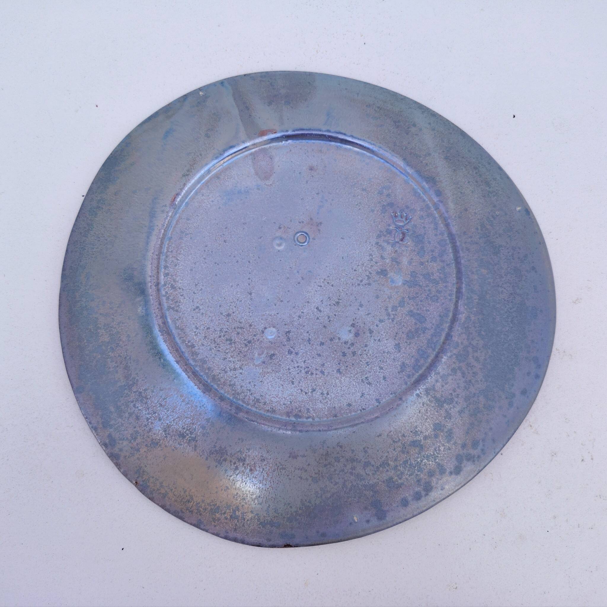 Fish service, Niderviller earthenware, vintage