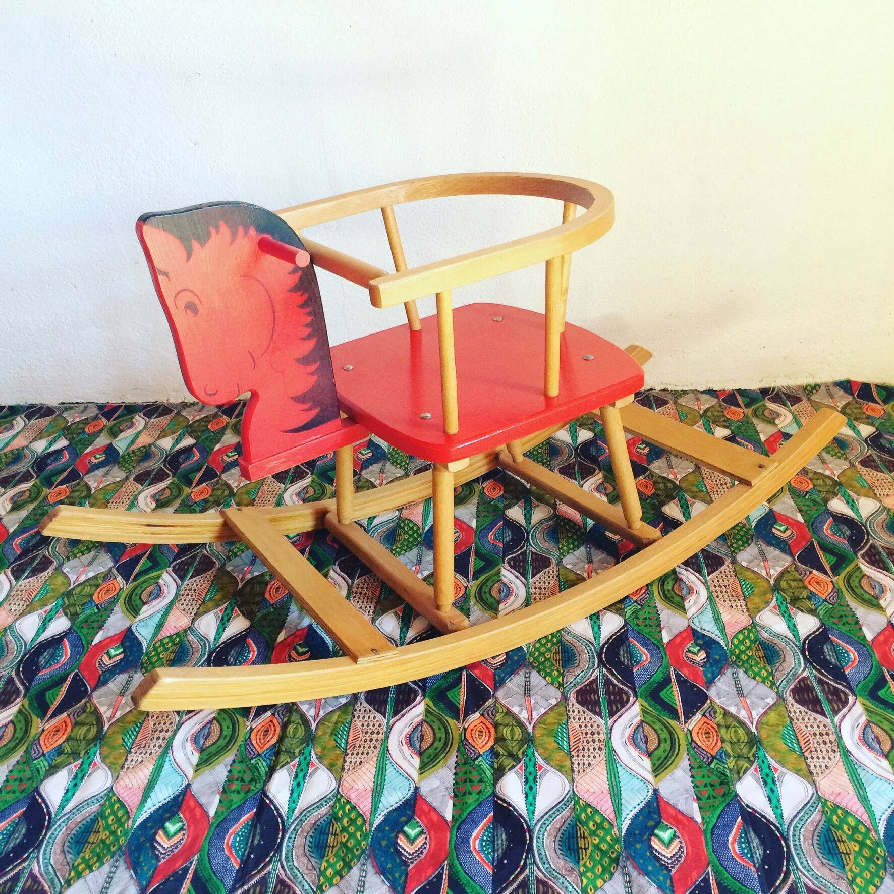 Vintage rocking horse