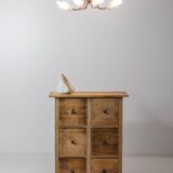 Commode rustique d'art populaire, France années 1900