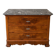 French Louis-Philippe style commode in walnut burl.