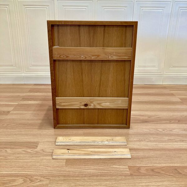 Chevet suspendu design scandinave 1960.