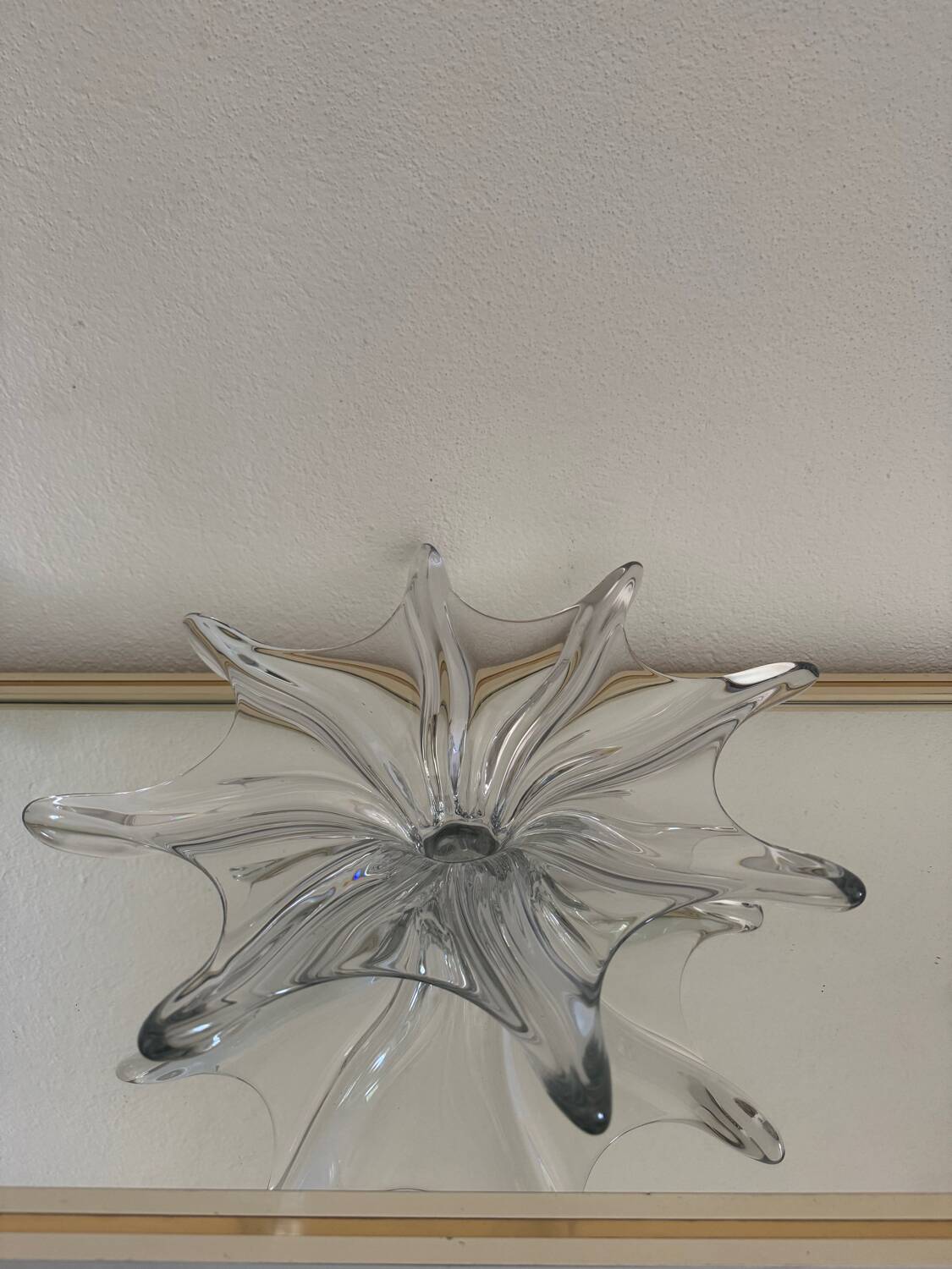 Vannes crystal star cup from the 60s