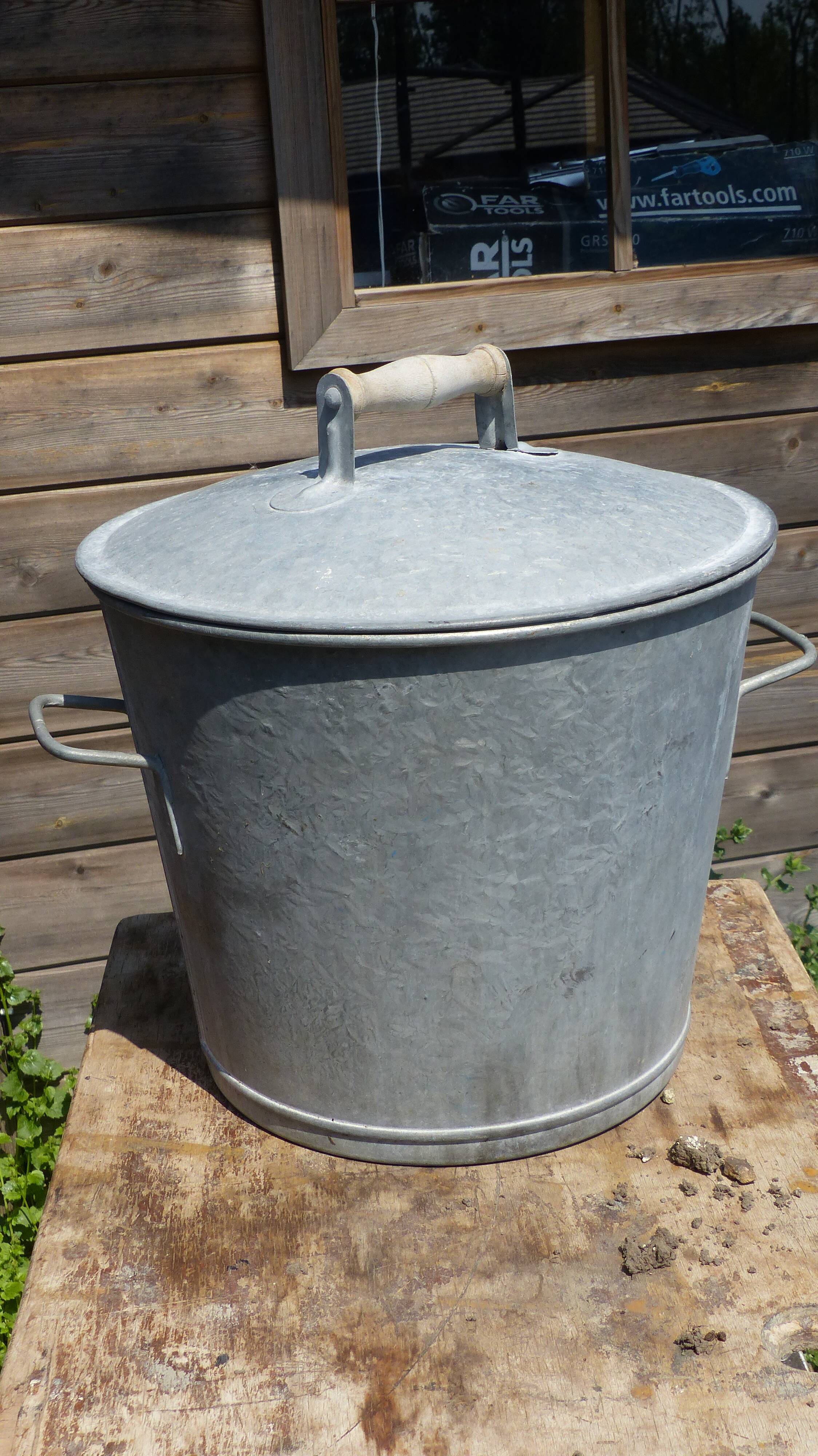 Bassine en zinc