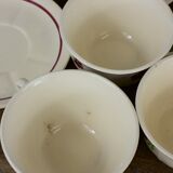 Set of 4 coffee cups.