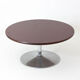 Round coffee table by Arne Jacobsen for Fritz Hansen, 1975