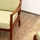 Danish Mid-Century  Lounge Chair and Stool by Ole Wanscher for Poul Jeppensens, Senator Series
