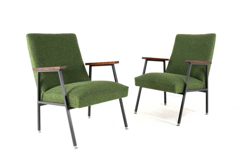 Dutch design mid century Gispen armchair 'Genie' | fully restored