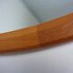 Large Danish Oval 501 Mirror in Teak by Aksel Kjersgaard, 1960s