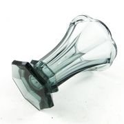 Vase, Art Deco, crystal, Moser, Czechoslovakia, 1930s