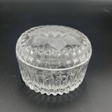 Small crystal candy box with floral decoration - 637002