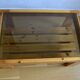 Wood and glass coffee table