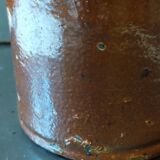 High bottle Art-popular heavy earth enamelled late nineteenth