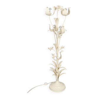 Floral floor lamp/floor lamp by Hans Kögl, Germany, 1970s.