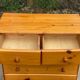 Commode 6 tiroirs en pin massif