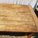 Old cherry farm table