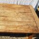Table ferme en merisier