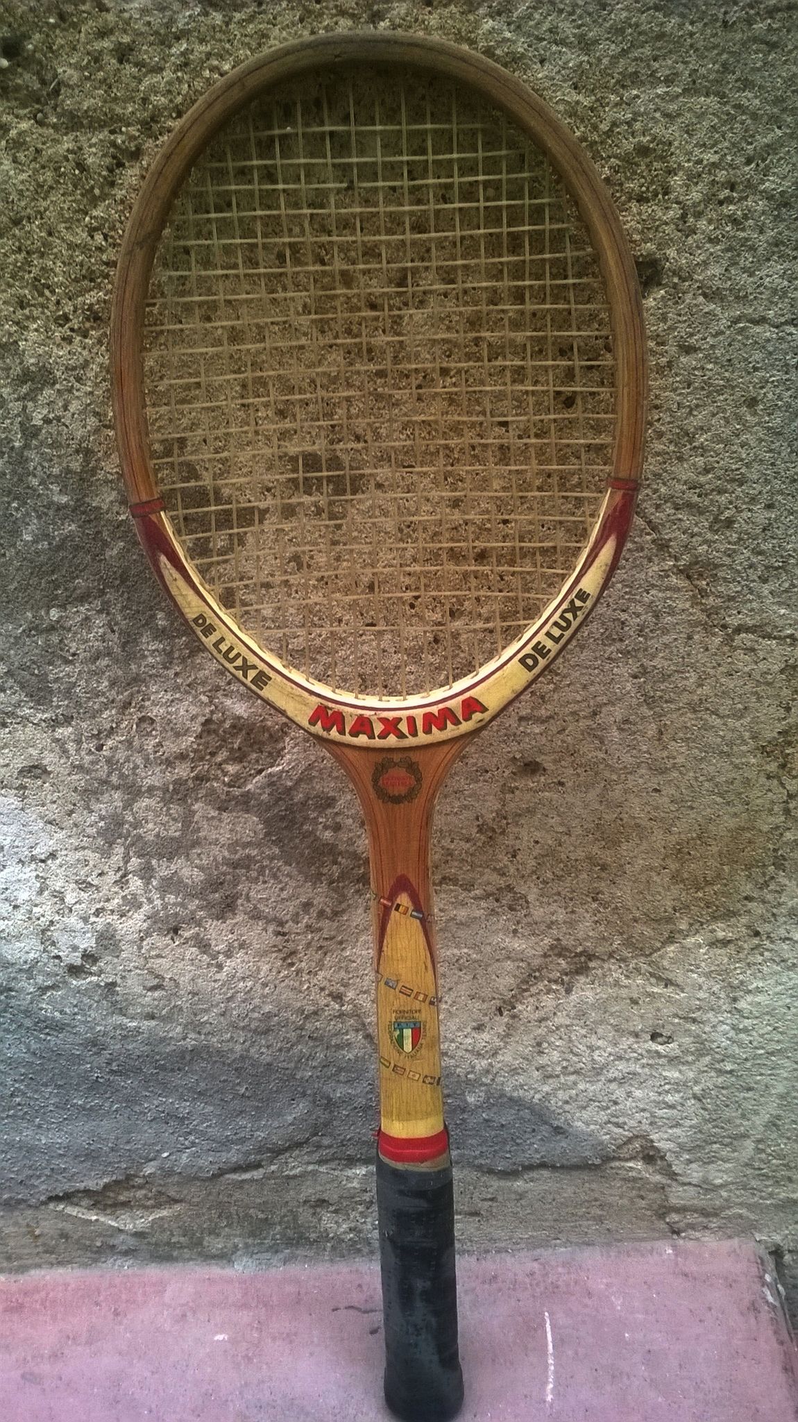 Vintage tennis racket