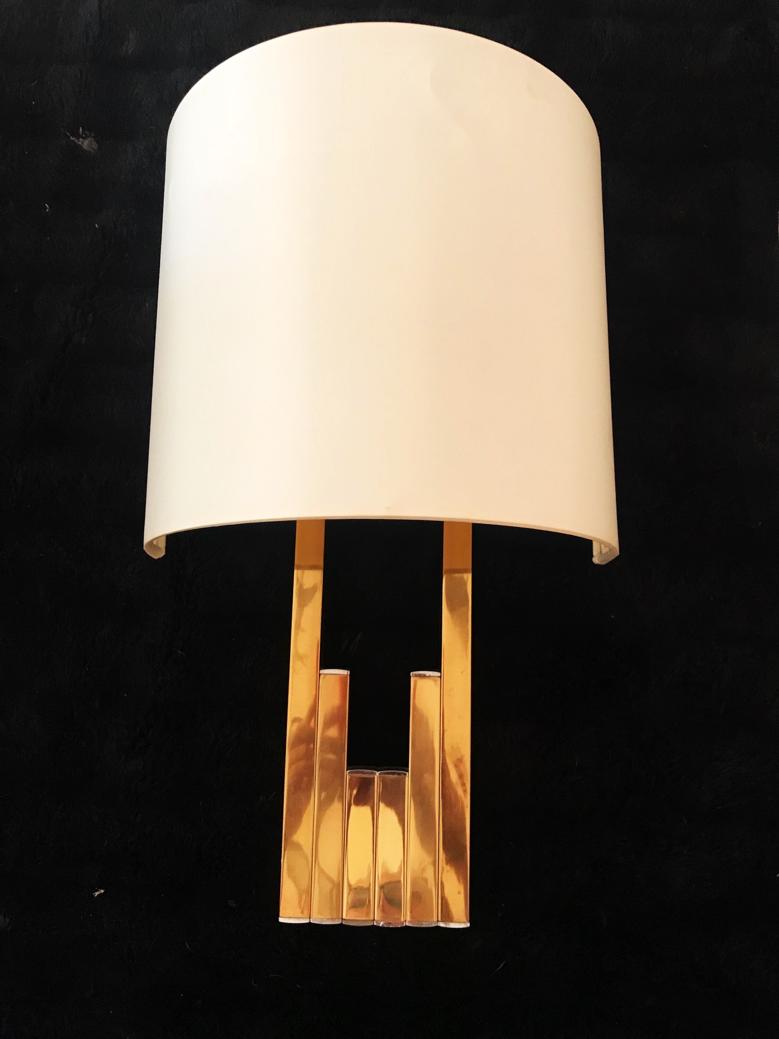 Pair of wall lights by Lumica 1970