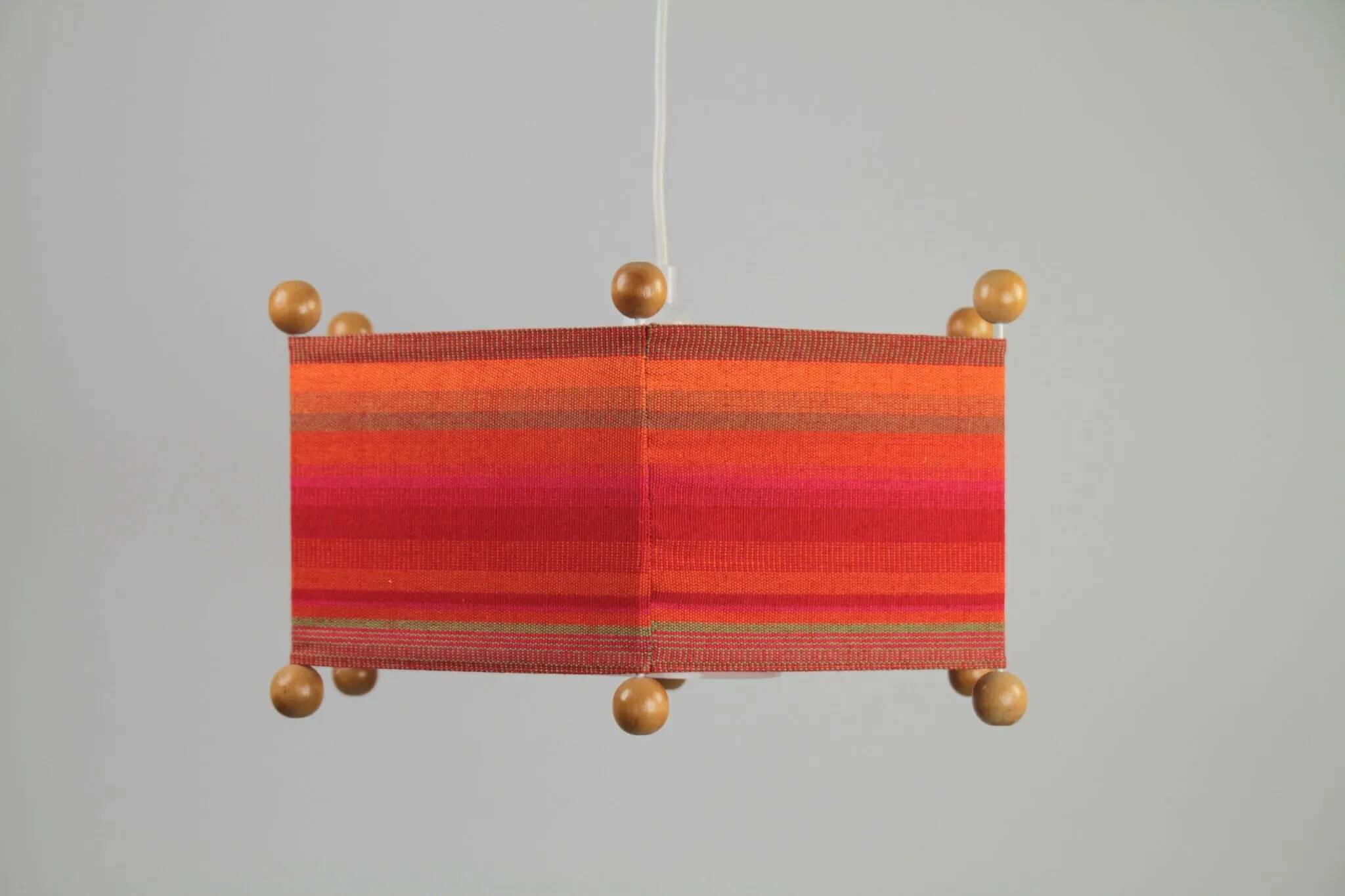 Hexagonal Pendant Lamp, North Sweden — 1960s/1970s
