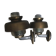 Pair of Egon Hillebrand Brass Wall Lamps – Germany, 1960s