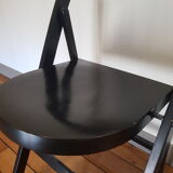 Black tuna and b751 folding chair