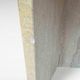 Square Travertine Coffee Table with Rounded Corners, Italy, 1970s