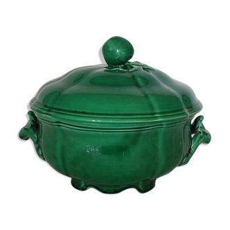 Soupière verte