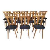 Lot de 12 chaises de bistrot
